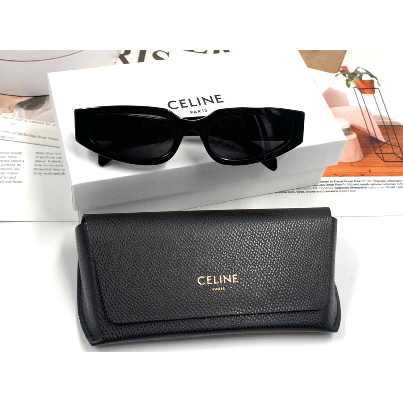 แว่นกันแดด Celine Triomphe 12 ของแท้ 100% พร้อมอุปกรณ์ครบ