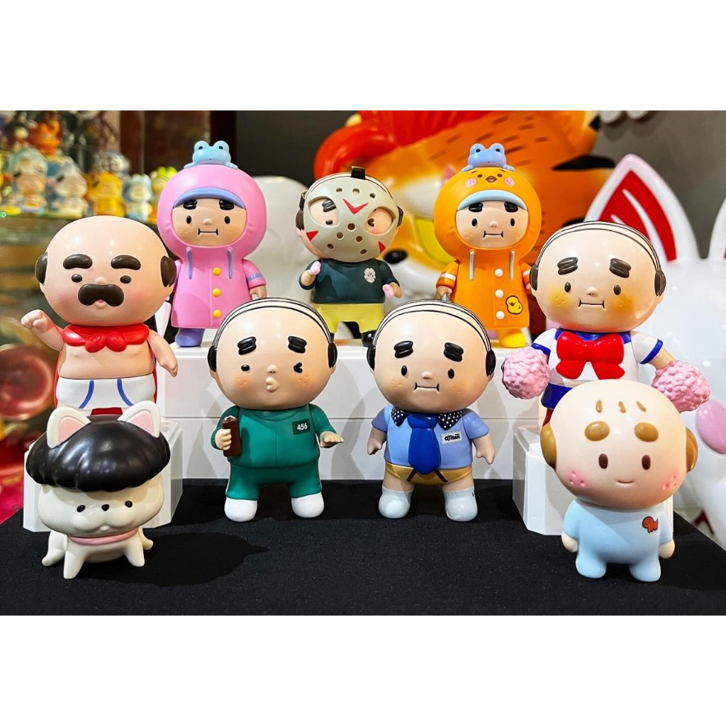 ** สินค้าพร้อมจัดส่งในไทย ** CHUBBY OJISAN 🌧️🩷🐤🔪👨🏻🐶