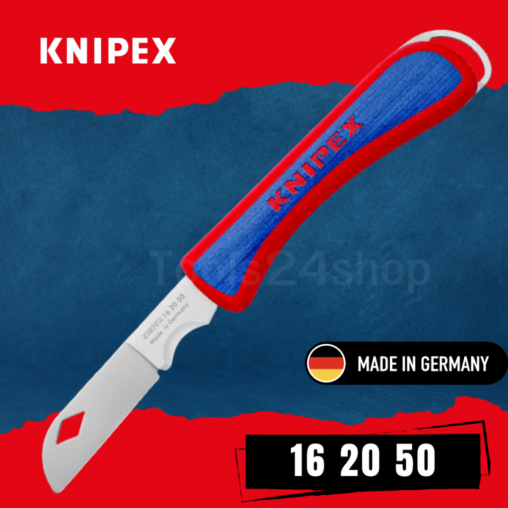 KNIPEX มีด พับช่างไฟ No.16 20 50