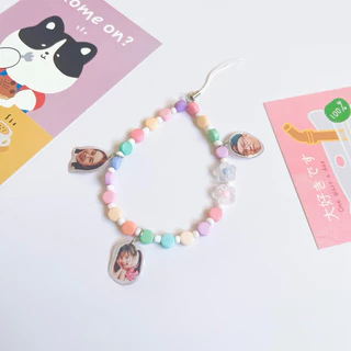 🔺ไดคัทฟรี ส่งฟรี🔺 สายคล้องโทรศัพท์ จี้หน้าคน หน้าน้องแมว หน้าน้องสุนัข 🧸🌈🌥️💛