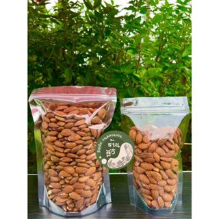 อัลมอนด์อบธรรมชาติ 1,000 กรัม ไม่ใส่เกลือ ไม่ใส่เนย ไม่ใส่น้…