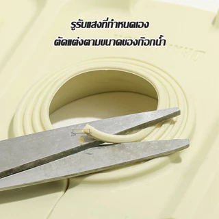 แผ่นซิลิโคนรองก๊อกน้ํา กันลื่น . สําหรับห้องครัว เหมาะสำหรับอ่างล้างจาน อ่างล้างหน้า DIY 2023