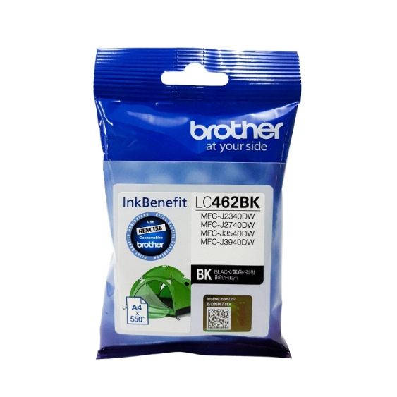 Brother LC462 BK หมึกแท้ สำหรับเครื่องพิมพ์ Brother MFC-J2340DW /J2740DW /J3540DW /J3940DW