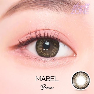 Angel Zone คอนแทคเลนส์ รุ่น Mabel Brown 14.5 (รองรับสายตาปกติและค่าสายตาสั้น -0.50 ถึง -10.00)