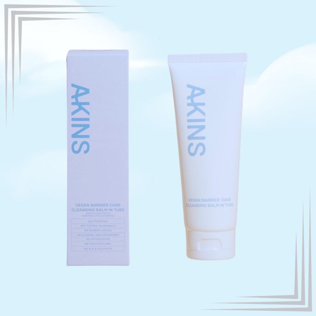 คลีนซิ่งบาล์ม AKINS VEGAN BARRIER CARE CLEANSING BALM 100 ml.