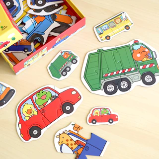 จิ๊กซอว์สำหรับเด็ก - My First Puzzle "JESSIE on the wheels"