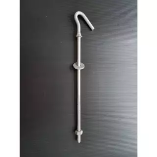 (แพ็ค 5อัน)ฮุกโบลท์ (hook Bolt) ขนาด 3/8″ ยาว8"10"12"
