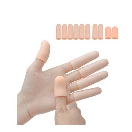 กันกัด [1 คู่] ใช้ได้ทั้งมือและเท้า แบบสวมซิลิโคนสวมนิ้วเท้า แบบหัวปิด พร้อมส่ง SL5154 - รูปที่ 3