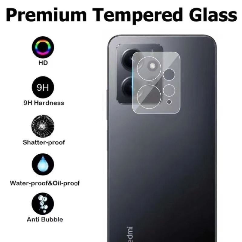 ฟิล์มกระจก เลนส์กล้อง สำหรับXiaomi Redmi Note12 Note12Pro plus / Poco X5