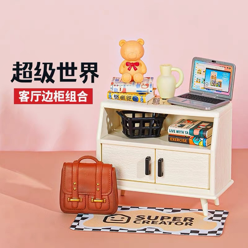 Rolife พร๊อพจิ๋ว ของตกแต่งบ้านตุ๊กตา DIY [พร้อมส่ง]