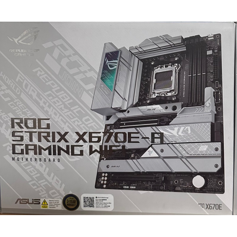 Asus rog strix x670e-a support am5 (สินค้ามือสอง)