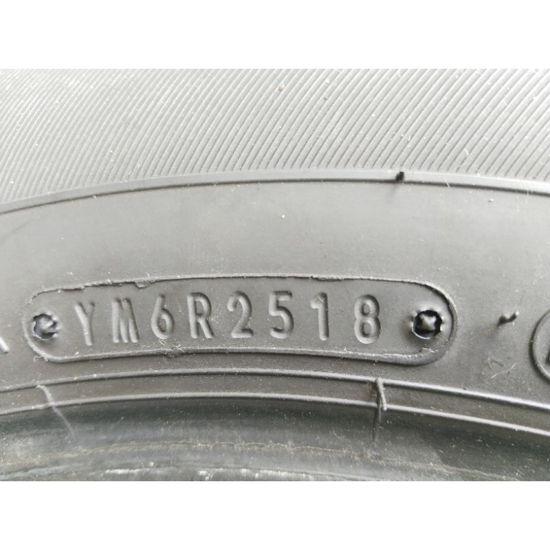 ยางเปอร์เซ็นต์ 185/65 R15 Dunlop ปี 18