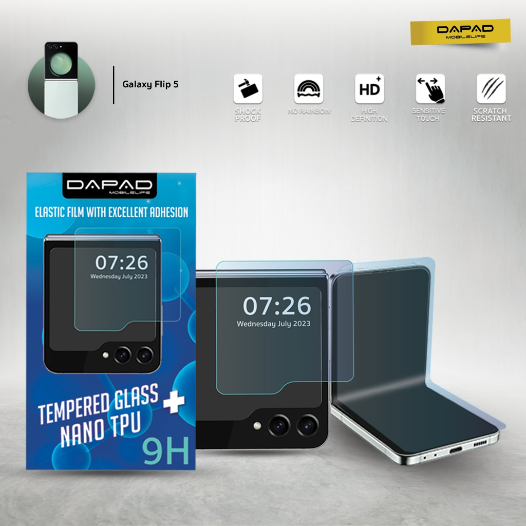 ฟิล์มกระจกและ Nano TPU รุ่น Z FLIP 5 /Z FOLD 5 ฟิล์มกระจกซัมซุง Filp5 Fold5