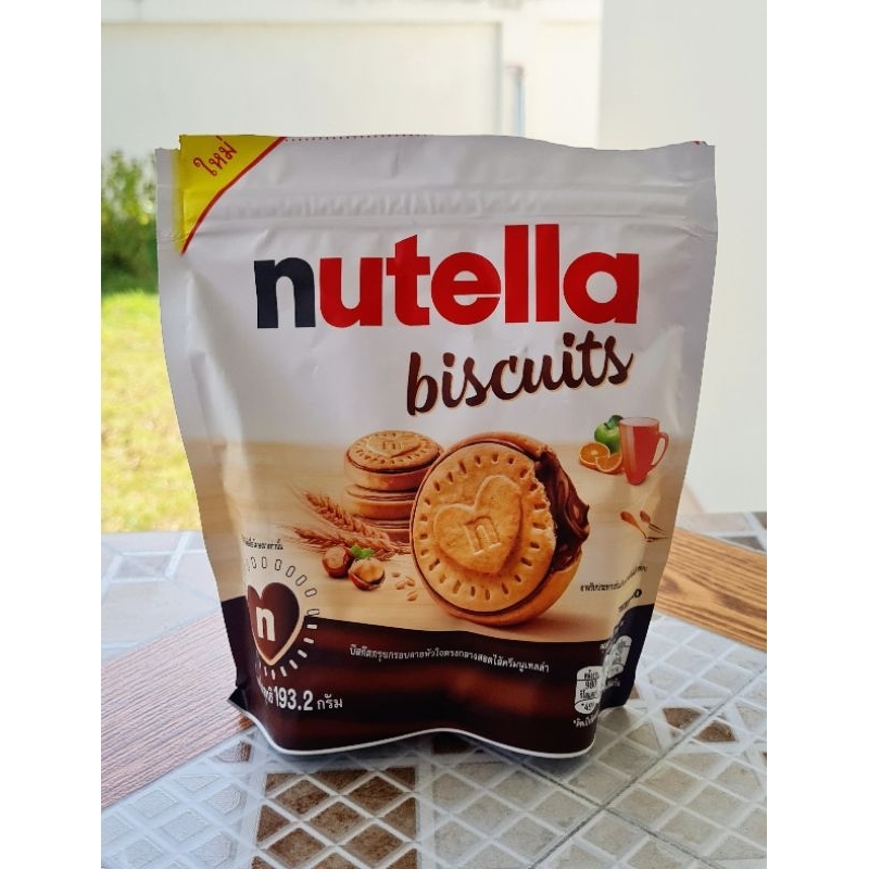 [ถูกที่สุด!!!ใน Shopee] Nutella Biscuits 192.3 กรัม