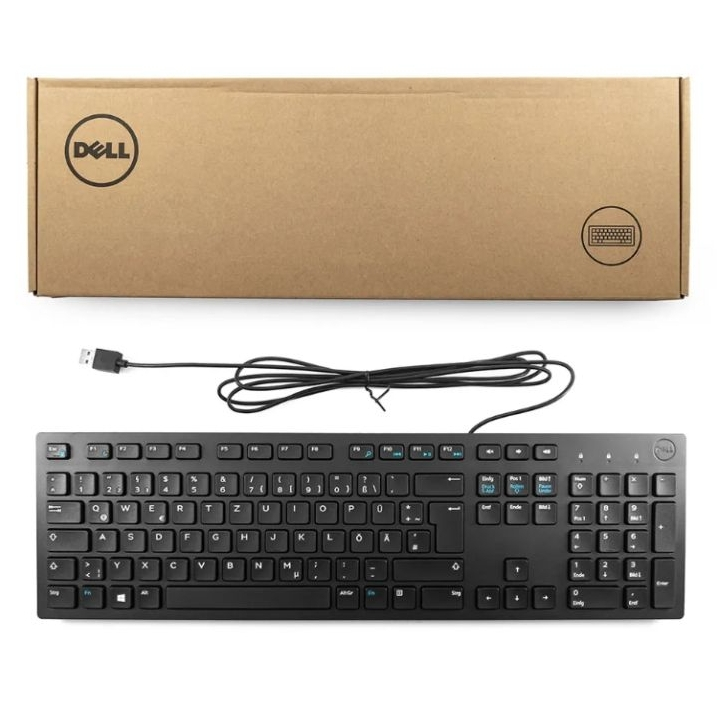 KEYBOARD (คีย์บอร์ด) DELL MULTIMEDIA KB216/MS116 [TH] สินค้ารับประกัน 1 ปี