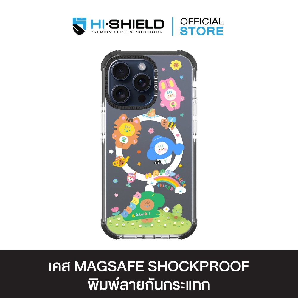 HI-SHIELD Magsafe Shockproof Case รุ่น Butter1 [iPhone17/iPhone16/iPhone15/iPhone14]] - เคสแม่เหล็กกันกระแทก