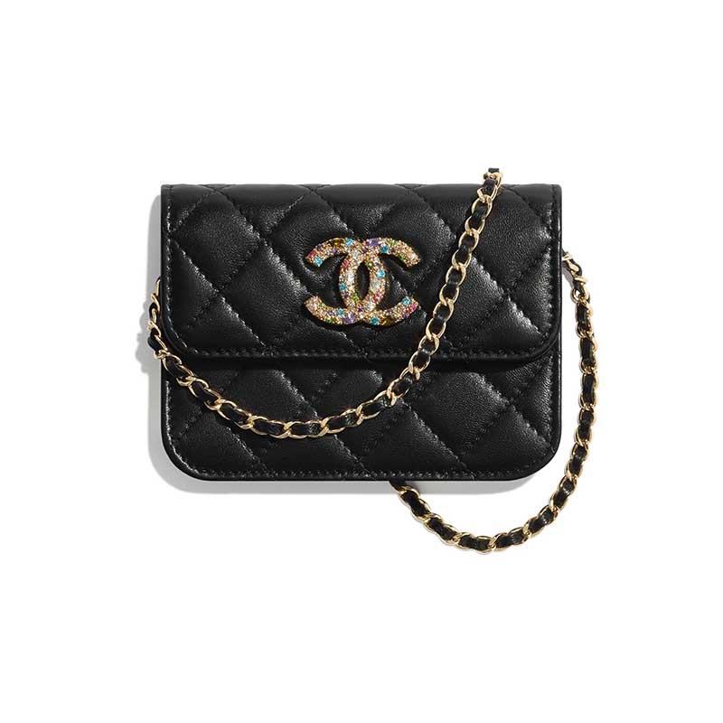Chanel/Chain Bag/Versatile/Fashion/กระเป๋าสะพาย/Crossbody Bag/AP1942/แท้ 100%
