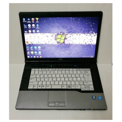 โน๊ตบุ๊คมือสอง Notebook Fujitsu Celeron (RAM:4GB/HDD:250GB) ขนาด15.6 นิ้ว