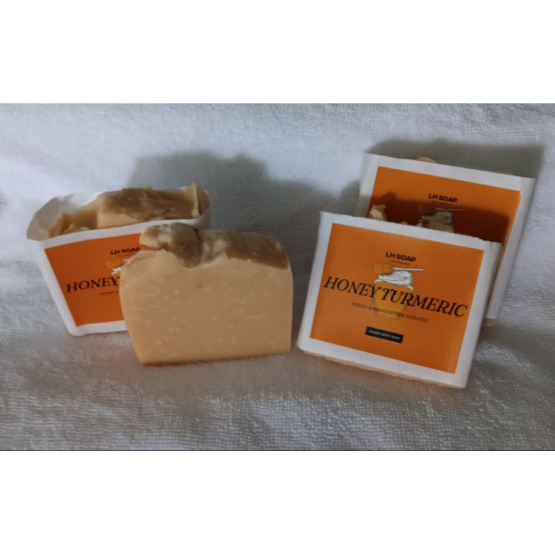 LH SOAP 🍯 HONEY & TURMERIC COLD PROCESS  SOAP