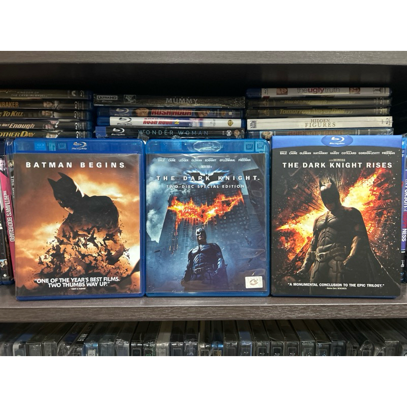 Batman The Dark Knight : Trilogy Collection : Blu-ray แท้ มีเสียงไทย บรรยายไทย  #รับซื้อแผ่น Blu-ray