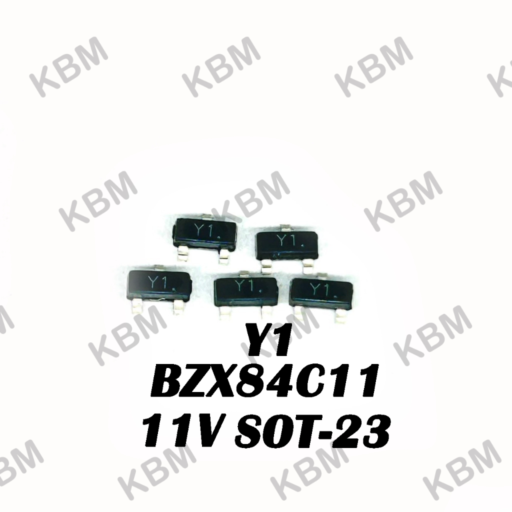 Zener Diode BZX84C11 Y1 11V BZX84C12 Y2 12V BZX84C13 Y3 13V BZX84C15 Y4 15V BZX84C16 Y5 16V SMD SOT-
