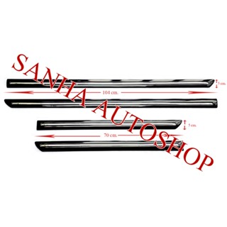 คิ้วกันกระแทกข้างประตูสีตัวรถ Toyota Vios ปี 2007,2008,2009,…