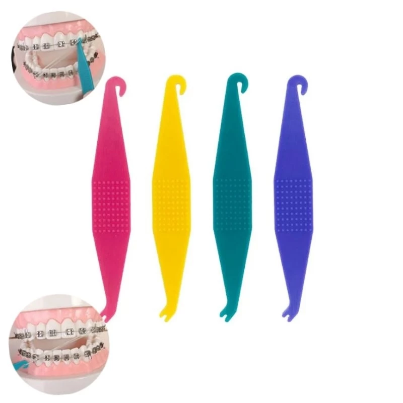 ที่เกี่ยวยางจัดฟัน Elastic orthodontic Placer เกี่ยวยางจัดฟัน 1 ชิ้น