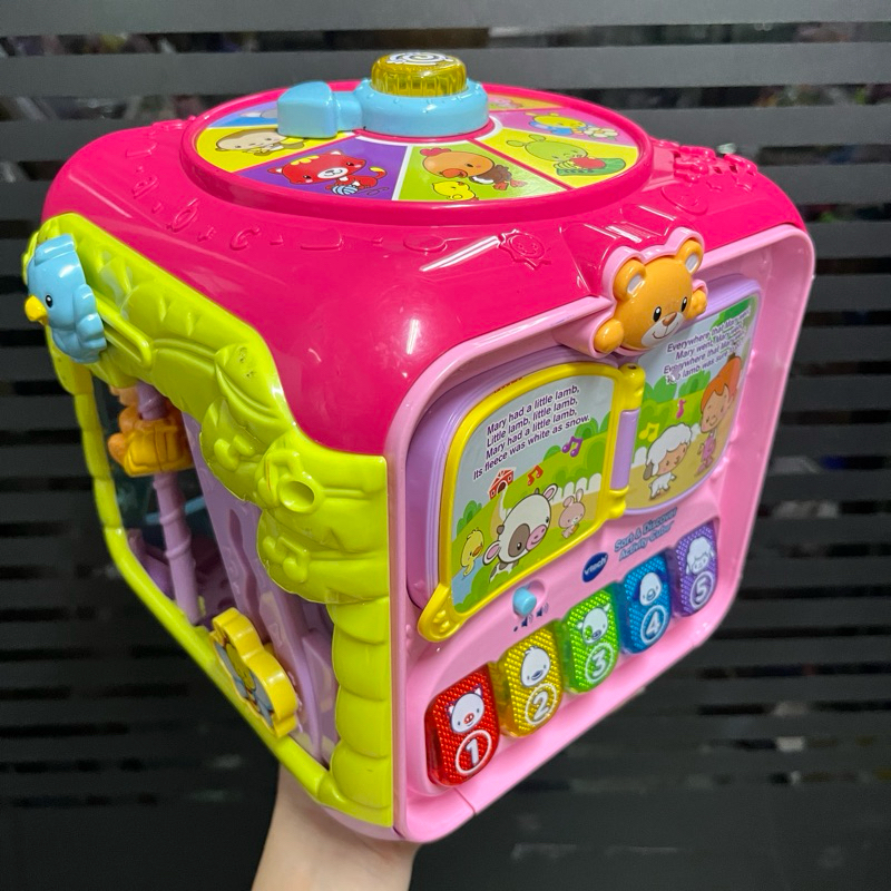 VTech Sort and Discover Activity Cube กล่องกิจกรรม **มือสอง**