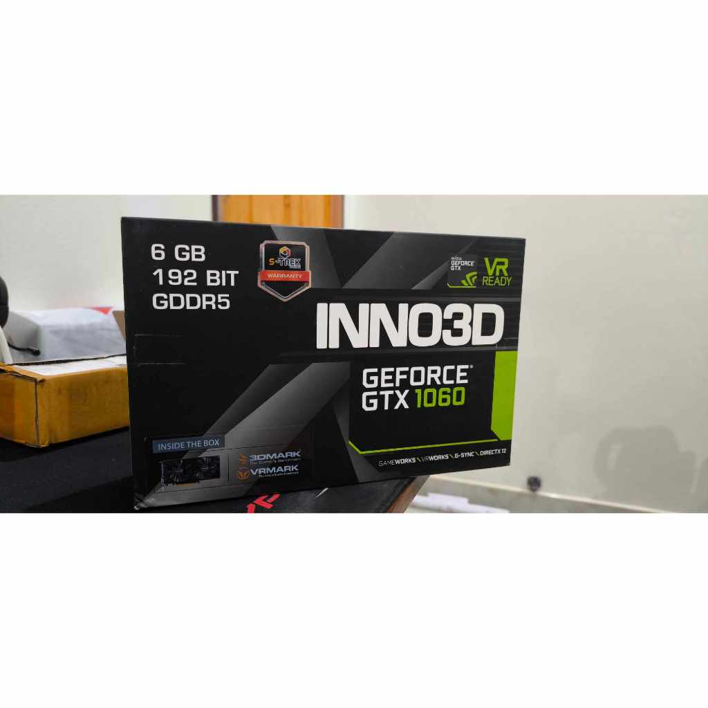 “กล่องเปล่า” การ์ดจอยี่ห้อ INNO3D รุ่น GTX1060 6GB