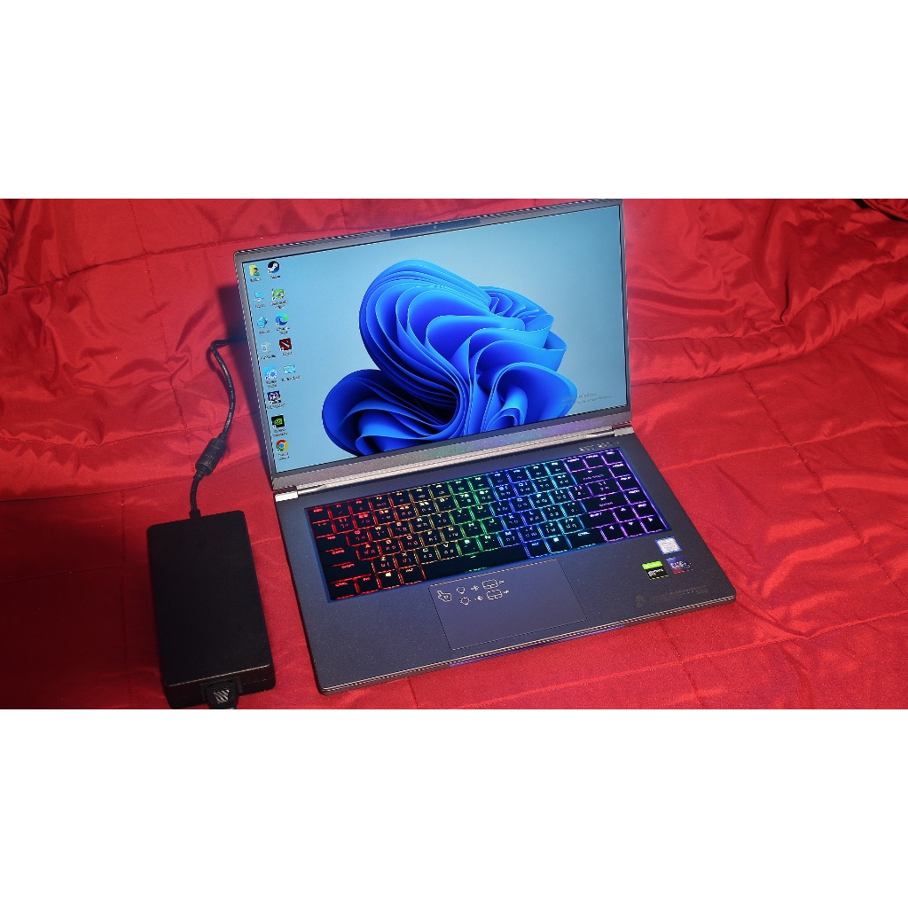 Notebook Gaming INTEL Alpha Force II i7-9750H GTX1660Ti GDDR6 6GB แรงตั้งแต่เกิด