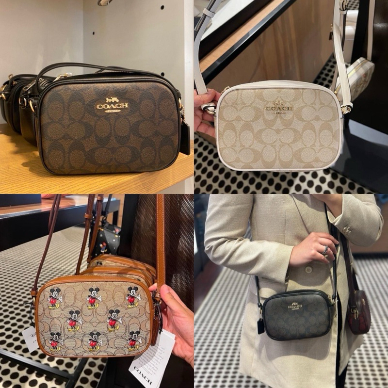 COACH Mini Jamie Camera Bag In Signature Canvas C9926 (ครอสบอดี้)