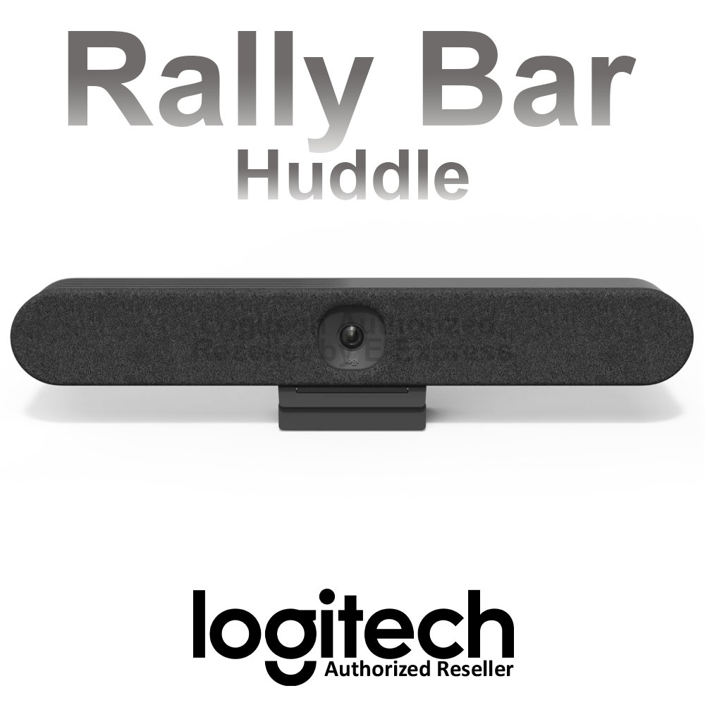 Logitech Rally Bar Huddle กล้องสำหรับประชุม พร้อมลำโพง ของแท้ ประกันศูนย์ 2ปี