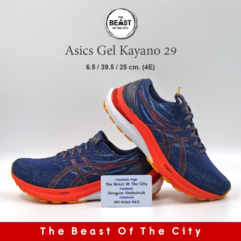 Asics Gel Kayano 29 (25.0 Extra Wide/4E)