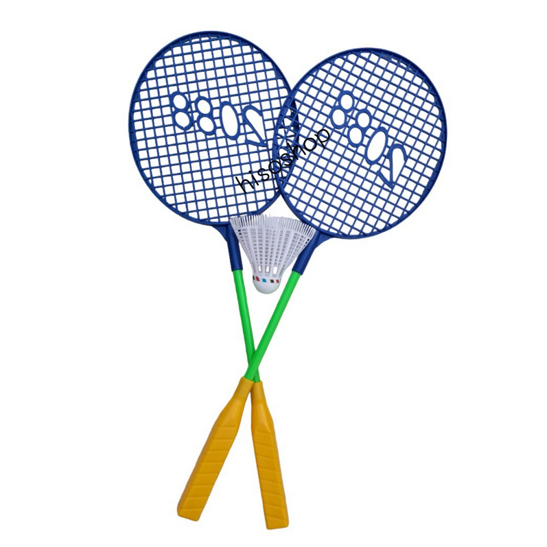 ชุดไม้ตีแบดมินตันของเล่นเด็ก ทำพลาสติก 1 ชุดได้ไม้ 2 อัน 1 ลูกขนไก่ สินค้ามาใหม่ - รูปที่ 3