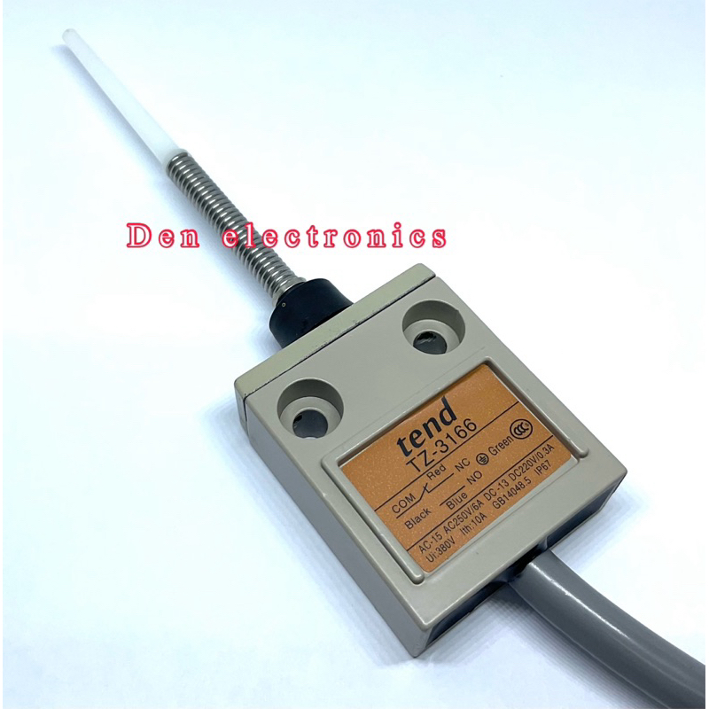 TZ-3166 Tend Limit Switch สายยาว 3M 1NO 1NC 10A 250VAC ลิมิต สวิตช์ มีสินค้าพร้อมส่งในไทย (ออกบิลได้