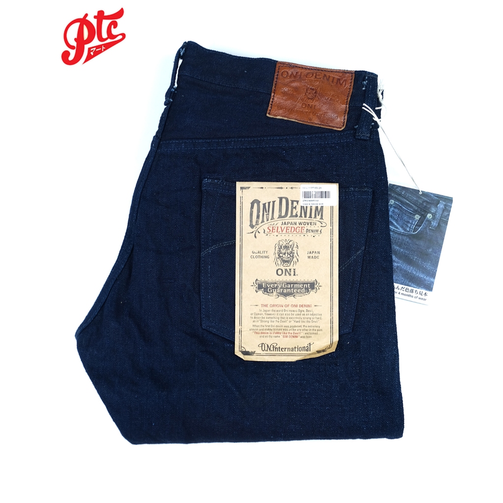 กางเกงยีนส์ ONI DENIM ONI-612IDID Relax Tapered