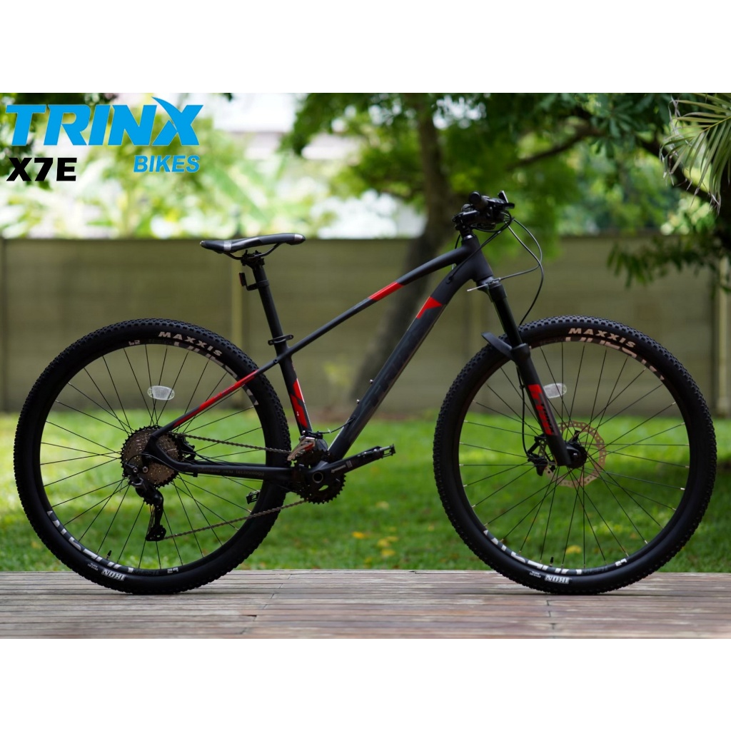 จักรยานเสือภูเขา RINX X7E ,ล้อ 27.5 นิ้ว HDC Alloy Frame, เกียร์ 20 สปีด Deore, TRINX MY2020