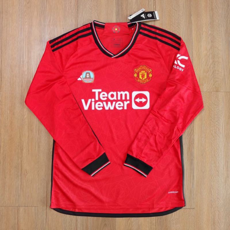 เสื้อฟุตบอลแขนยาว แมนยู Man U 2021/22 เกรด AAA