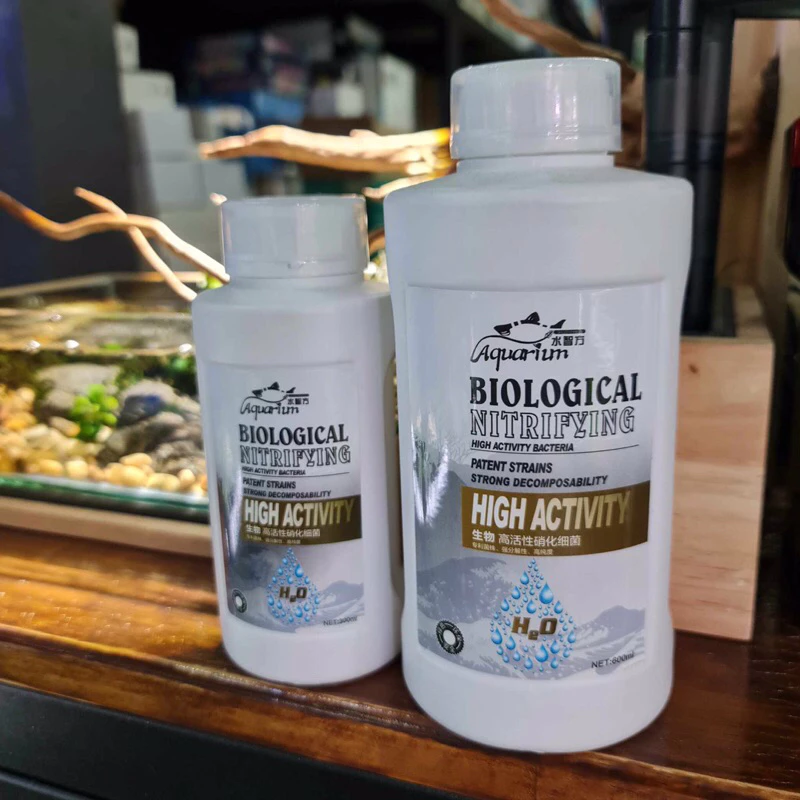 แบคทีเรีย High Activity คุณภาพสูงสำหรับย่อยสลายของเสียในตู้ปลา BIOLOGICAL NITRIFYING HIGH ACTIVITY