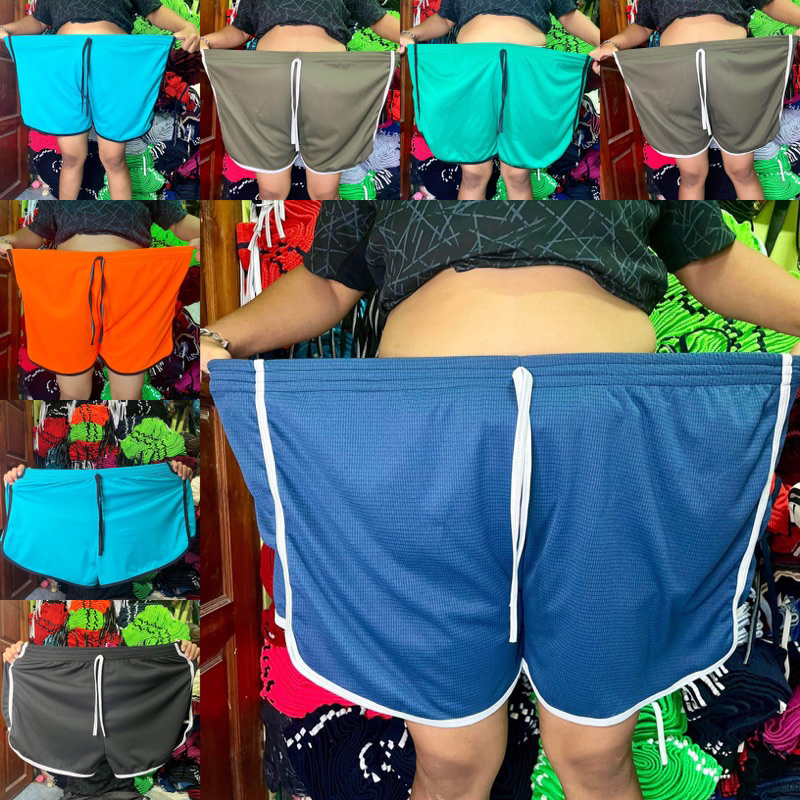 กางเกงขาสั้นสายฝอสาวอวบ4XXXXLอ้วนน้ำหนัก80++++