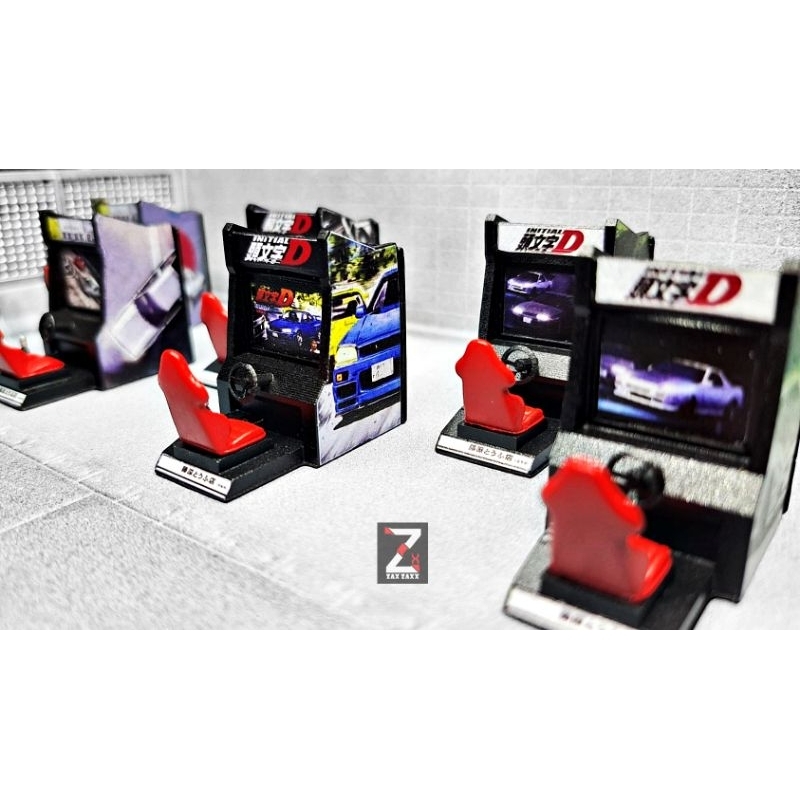 โมเดลตู้เกมInitial D 1:64