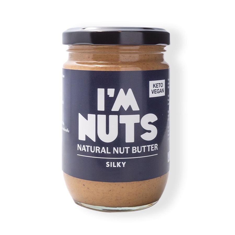 เนยอัลมอนด์ บดละเอียด คีโต (Silky) I'm nuts/K