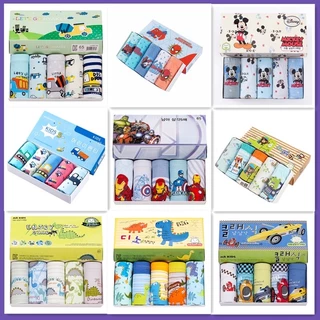 (พร้อมส่ง) กางเกงในเด็กชาย ผ้าฝ้าย Set 5 ตัว ผ้านุ่ม ใส่สบาย