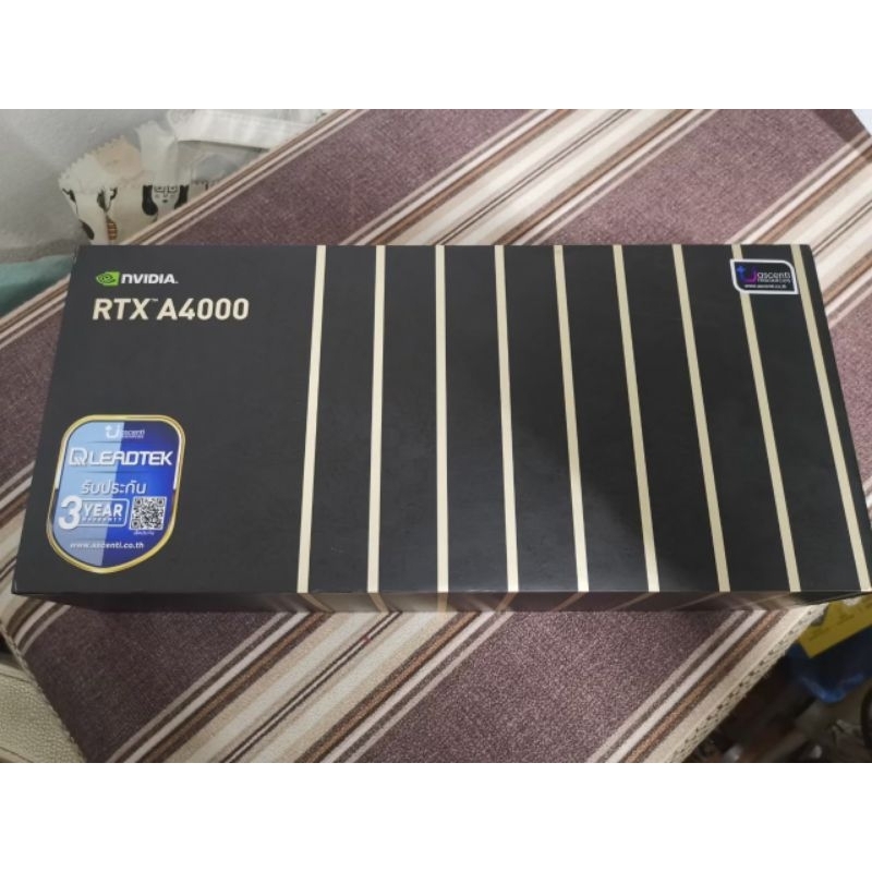 LEADTEK RTX A4000 ประกันหมดแล้ว ประกันศูนย์ ถึง ส.ค. 2567 การ์ดสำรอง  มือเดียวใช้เอง พร้อมส่ง ส่งไวม