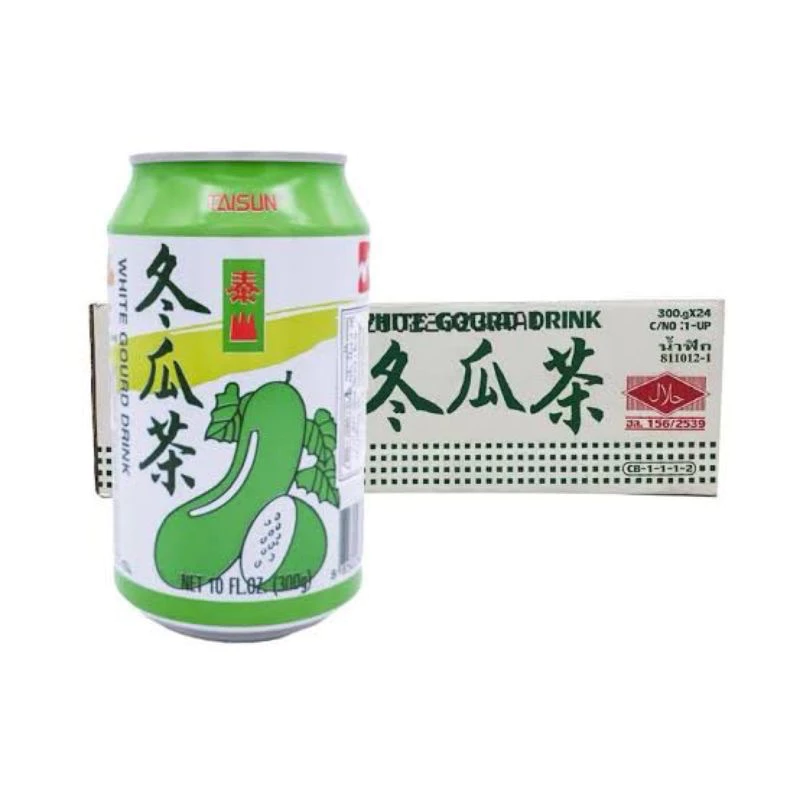 [ยกลัง24กระป๋อง] พร้อมส่ง น้ำฟัก 冬瓜茶 น้ำฟักเขียวยกลัง ชาฟัก ตงกวาฉา ขนาด300ml