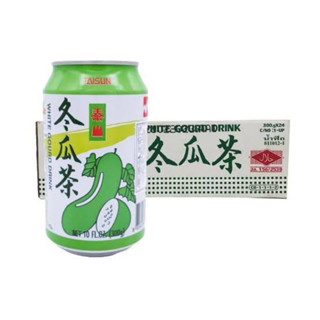 [ยกลัง24กระป๋อง] พร้อมส่ง น้ำฟัก 冬瓜茶 น้ำฟักเขียวยกลัง ชาฟัก …