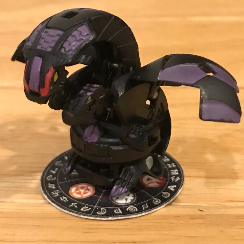 Bakugan Battle Brawlers B2 Black Darkus Hades