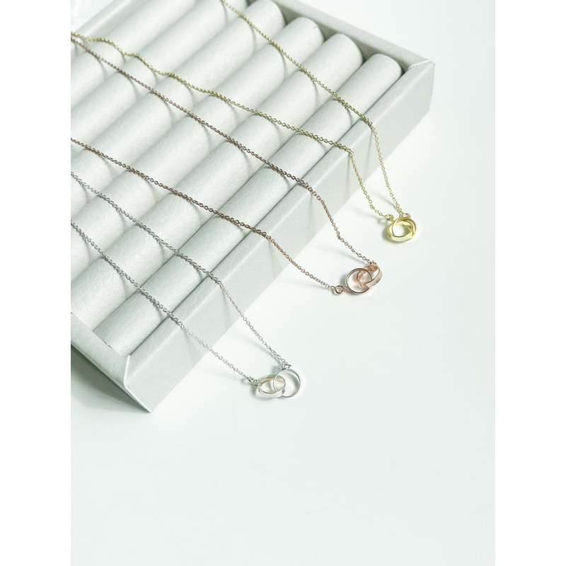 Loop necklace (s925)