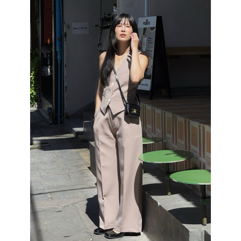 Roomry.n - Milli pants กางเกงกระบอกใหญ่ขายาว ผ้าดี - รูปที่ 6