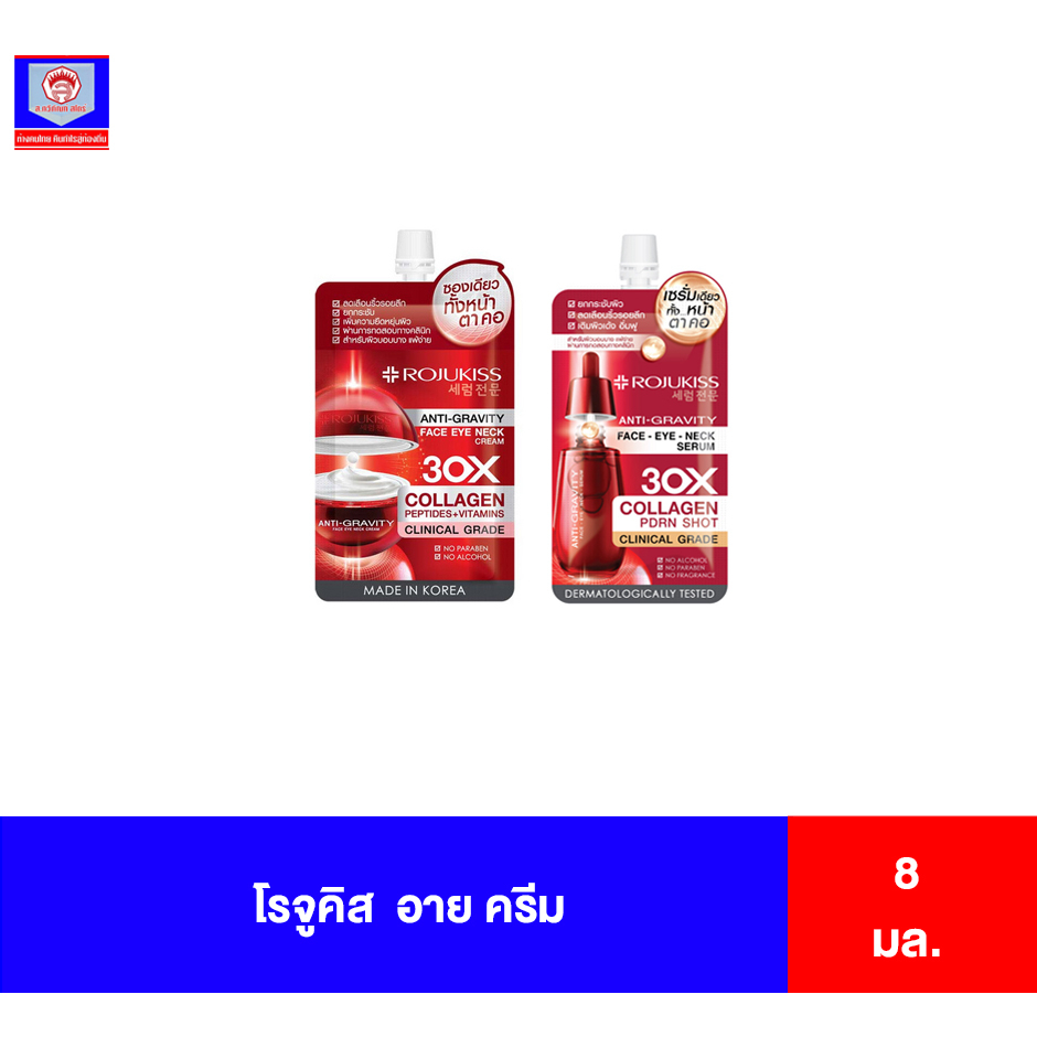 โรจูคิส อาย ครีม 8 มล.(ซองสีแดง)